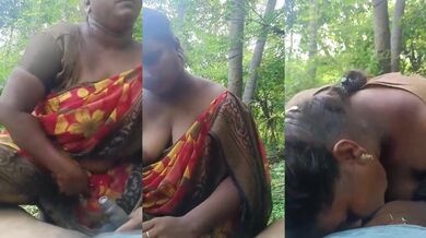 Maadu meikum aunty eri karayil blowjob