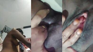 Tamil aunty thongum mulai kaati pundai viral sugam clip