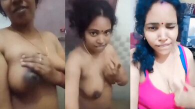 Tamil Aunty in mulai pisaiyum new video call kamam