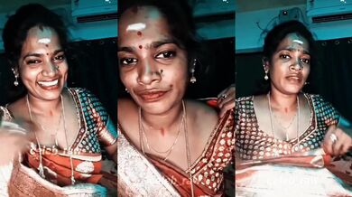 Trichy Sadhana aunty tamil audio sexy video call show